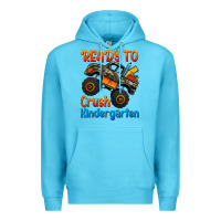 Ocean Blue ready to crush kindergarten Premium Hoodie - Jasminsmagicworld