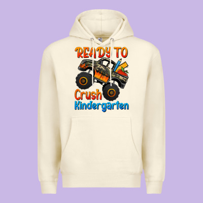 Ready To Crush Kindergarten Premium Hoodie Designed By Jasminsmagicworld
