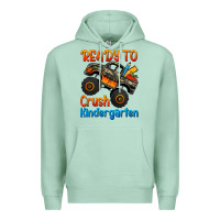 Seafoam ready to crush kindergarten Premium Hoodie - Jasminsmagicworld