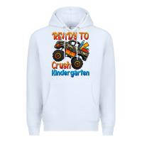 White ready to crush kindergarten Premium Hoodie - Jasminsmagicworld