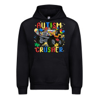 Black autism crusher Urban Hoodie - MaliasSmallBusiness