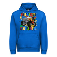 Cobalt autism crusher Urban Hoodie - MaliasSmallBusiness