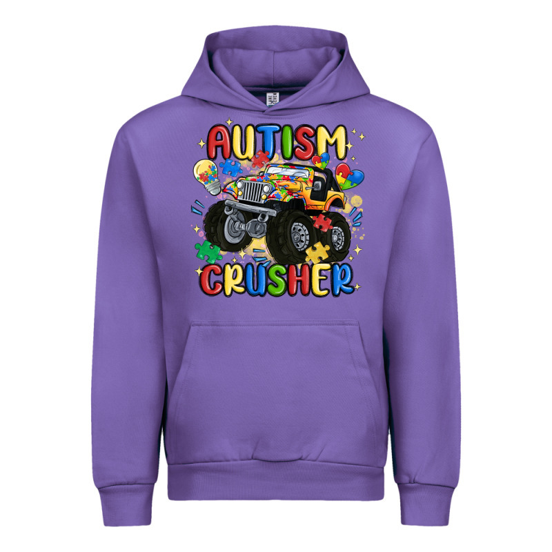 Autism Crusher Urban Hoodie by MaliasSmallBusiness | Teevron