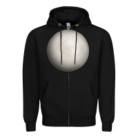 Black lacrosse ball Zipper Hoodie - texasbilliewilder
