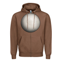 Chestnut lacrosse ball Zipper Hoodie - texasbilliewilder