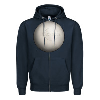 Navy lacrosse ball Zipper Hoodie - texasbilliewilder