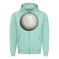 Seafoam lacrosse ball Zipper Hoodie - texasbilliewilder