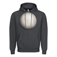 Smoke lacrosse ball Zipper Hoodie - texasbilliewilder