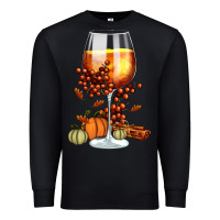 Black Thanksgiving Fall Premium Sweatshirt - FaDigitalArtStudio