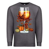 Charcoal Heather Thanksgiving Fall Premium Sweatshirt - FaDigitalArtStudio