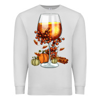 Dove Grey Thanksgiving Fall Premium Sweatshirt - FaDigitalArtStudio