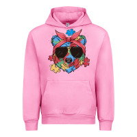 Fuchsia Pink autism awareness bear Urban Hoodie - MaliasSmallBusiness