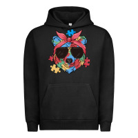 Pigment Black autism awareness bear Urban Hoodie - MaliasSmallBusiness