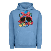 Pigment Pebble Blue autism awareness bear Urban Hoodie - MaliasSmallBusiness