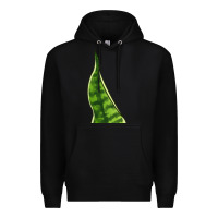 Black Snake Plant Premium Hoodie - LillyAllenDesigns
