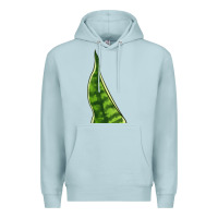 Blue Mist Snake Plant Premium Hoodie - LillyAllenDesigns