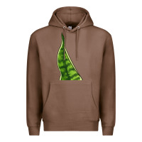 Chestnut Snake Plant Premium Hoodie - LillyAllenDesigns