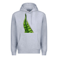 Heather Grey Snake Plant Premium Hoodie - LillyAllenDesigns