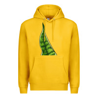 Lemon Snake Plant Premium Hoodie - LillyAllenDesigns