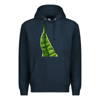 Navy Snake Plant Premium Hoodie - LillyAllenDesigns