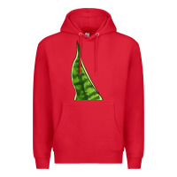 Red Snake Plant Premium Hoodie - LillyAllenDesigns