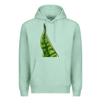 Seafoam Snake Plant Premium Hoodie - LillyAllenDesigns