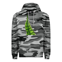 Slate Camo Snake Plant Premium Hoodie - LillyAllenDesigns