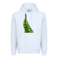 White Snake Plant Premium Hoodie - LillyAllenDesigns