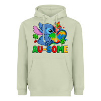 Matcha ausome stitch autism Heavyweight Hoodie - Zillion Design Studio