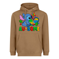 Toasted Coconut ausome stitch autism Heavyweight Hoodie - Zillion Design Studio