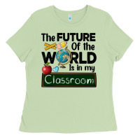 Matcha the future of the world is in my classroom Ladies Tee - BarkalooDesign