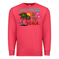 Cardinal life is better at the beach Premium Sweatshirt - CowhideDigitalArt