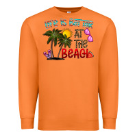 Carrot life is better at the beach Premium Sweatshirt - CowhideDigitalArt