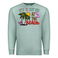 Seafoam life is better at the beach Premium Sweatshirt - CowhideDigitalArt
