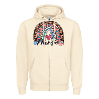 Sandshell nurse rainbow Zipper Hoodie - Zillion Design Studio