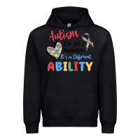 Black autism it's not a disability it's a different abil Urban Hoodie - MaliasSmallBusiness