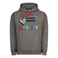 Pigment Tornado autism it's not a disability it's a different abil Urban Hoodie - MaliasSmallBusiness