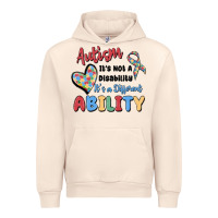 Sandshell autism it's not a disability it's a different abil Urban Hoodie - MaliasSmallBusiness