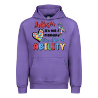 Tulip autism it's not a disability it's a different abil Urban Hoodie - MaliasSmallBusiness