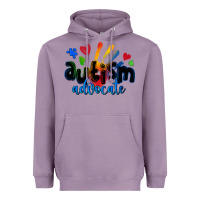 Lavender autism advocate Heavyweight Hoodie - Zillion Design Studio