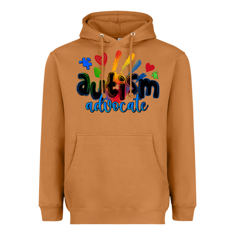 Autism Advocate Heavyweight Hoodie by Zillion Design Studio | Teevron