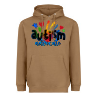 Toasted Coconut autism advocate Heavyweight Hoodie - Zillion Design Studio