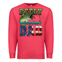 Cardinal reely awesome dad Premium Sweatshirt - HRA Design Shop