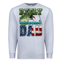 Heather Grey reely awesome dad Premium Sweatshirt - HRA Design Shop