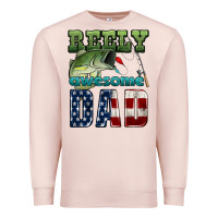 Pale Pink reely awesome dad Premium Sweatshirt - HRA Design Shop