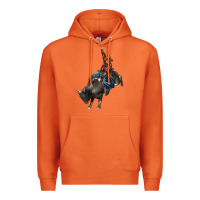 Carrot western rodeo bullfighter Premium Hoodie - BarkalooDesign