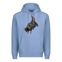Colony Blue western rodeo bullfighter Premium Hoodie - BarkalooDesign
