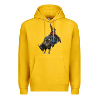 Lemon western rodeo bullfighter Premium Hoodie - BarkalooDesign
