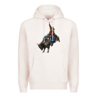 Pale Pink western rodeo bullfighter Premium Hoodie - BarkalooDesign