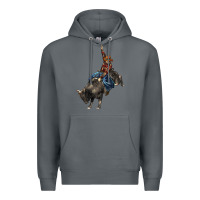 Rock western rodeo bullfighter Premium Hoodie - BarkalooDesign